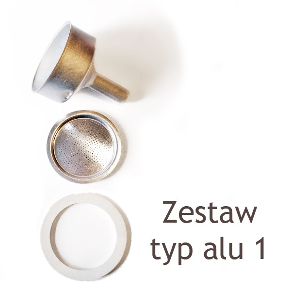Zestaw do zaparzaczy aluminowych alu 1