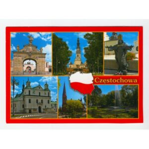 CZĘSTOCHOWA WIDOKÓWKA 19P521 - pakiet 10 szt