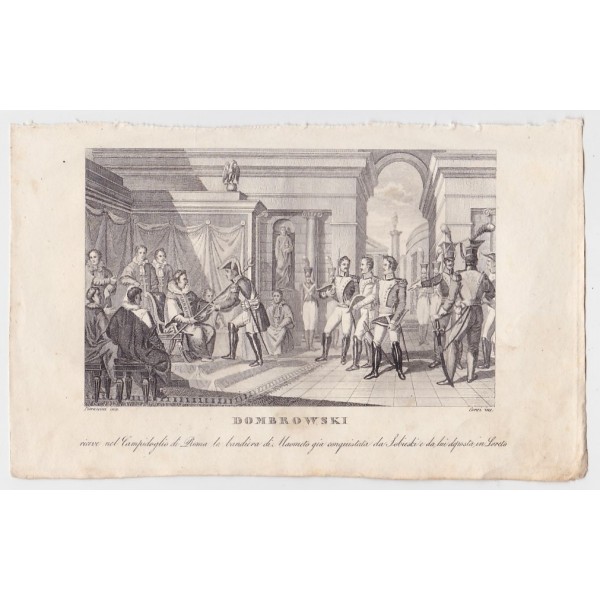 GRAFIKA GENERAŁ DĄBROWSKI ZAYDLER 1831 G-59