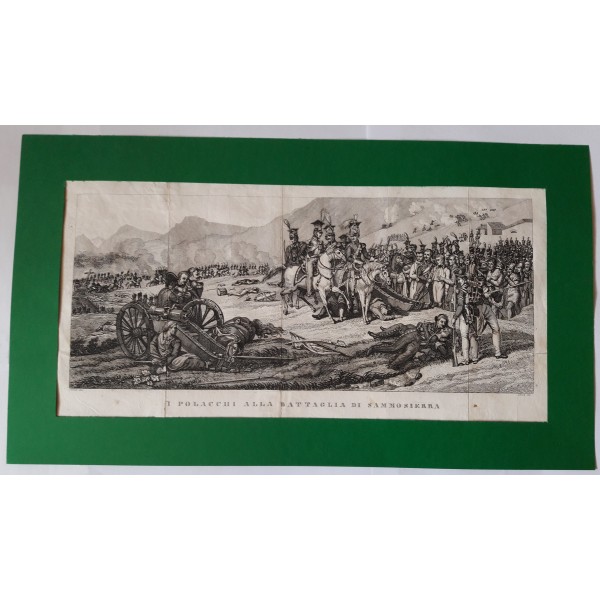 GRAFIKA SAMOSIERRA ZAYDLER 1831 z PASSEPARTOUT G-73