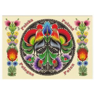 POCZTÓWKA FOLKLOR POLSKA 16P413 - pakiet 10 szt