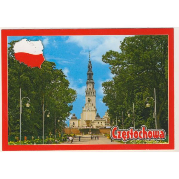 CZĘSTOCHOWA JASNA GÓRA 19P523 - pakiet 10 szt