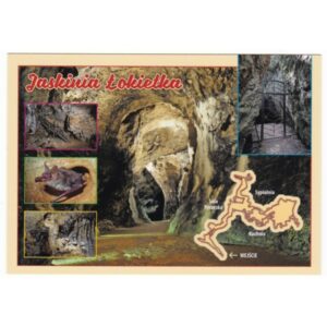 OJCÓW JASKINIA ŁOKIETKA MAPKA 16P446 - pakiet 10 sz