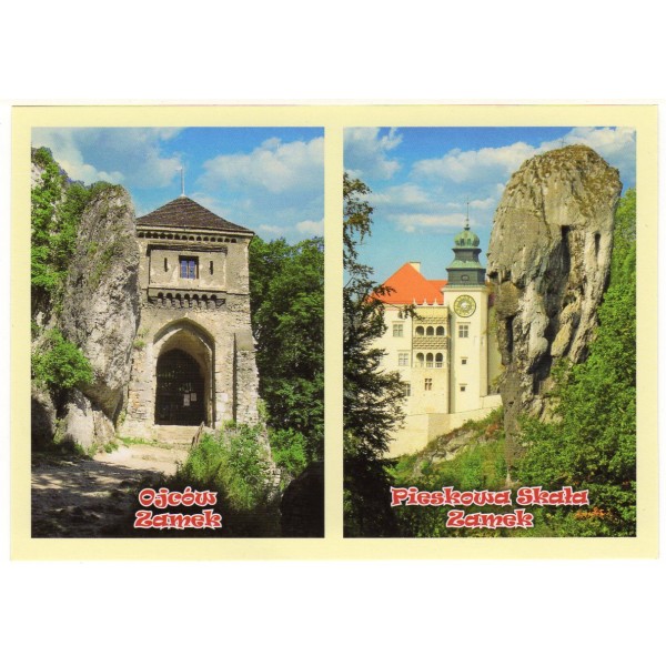 OJCÓW PIESKOWA SKAŁA ZAMEK 17P494 - pakiet 10 szt