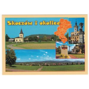 SKOCZÓW I OKOLICE MAPKA 16P459 - pakiet 10 szt