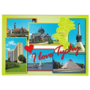 TYCHY MAPKA 16P405 - pakiet 10 szt