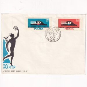 Fi 1086-1087 FDC XXX Międzynarodowe Targi Poznańskie