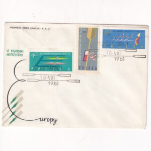 Fi 1110-1112 a FDC VI Kajakowe Mistrzostwa Europy
