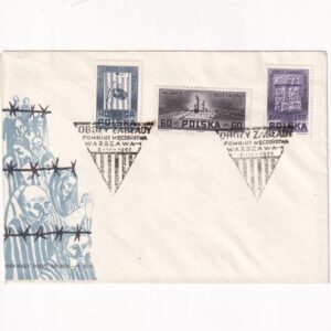 Fi 1155-1157 FDC Pomniki męczeństwa