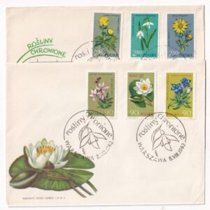 Fi 1177-1188 FDC Rośliny chronione