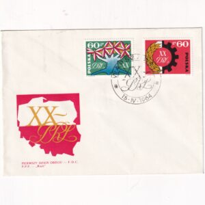 Fi 1325-1326 FDC 20-lecie PRL