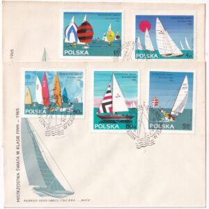 Fi 1438-1446 FDC Mistrzostwa Świata w klasie Finn