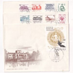 Fi 1448-1456 FDC Siedem wieków Warszawy