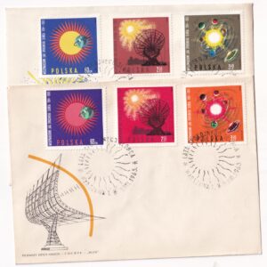 Fi 1457-1462 FDC Międzynarodowy Rok Spokojnego Słońca