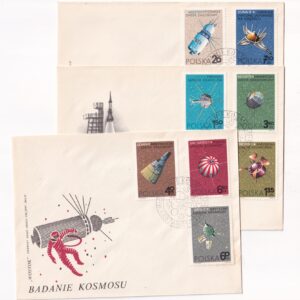 Fi 1582-1589 FDC Badanie kosmosu