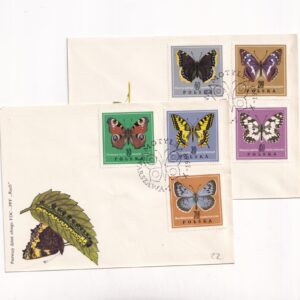 Fi 1650-1658 FDC Motyle