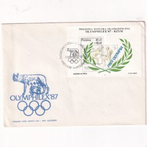 Fi 2964 FDC Światowa Wystawa Filatelistyczna "Olymphilex '87"