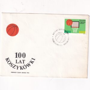 Fi 3192 FDC 100 lat koszykówki