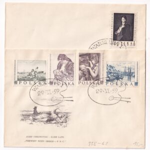 Fi 958-962 FDC Malarstwo Polskie
