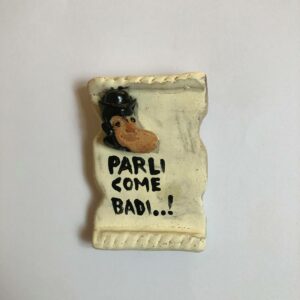 MAGNES NA LODÓWKĘ PARLI COME BADI WŁOCHY KSIĄŻKA 5152