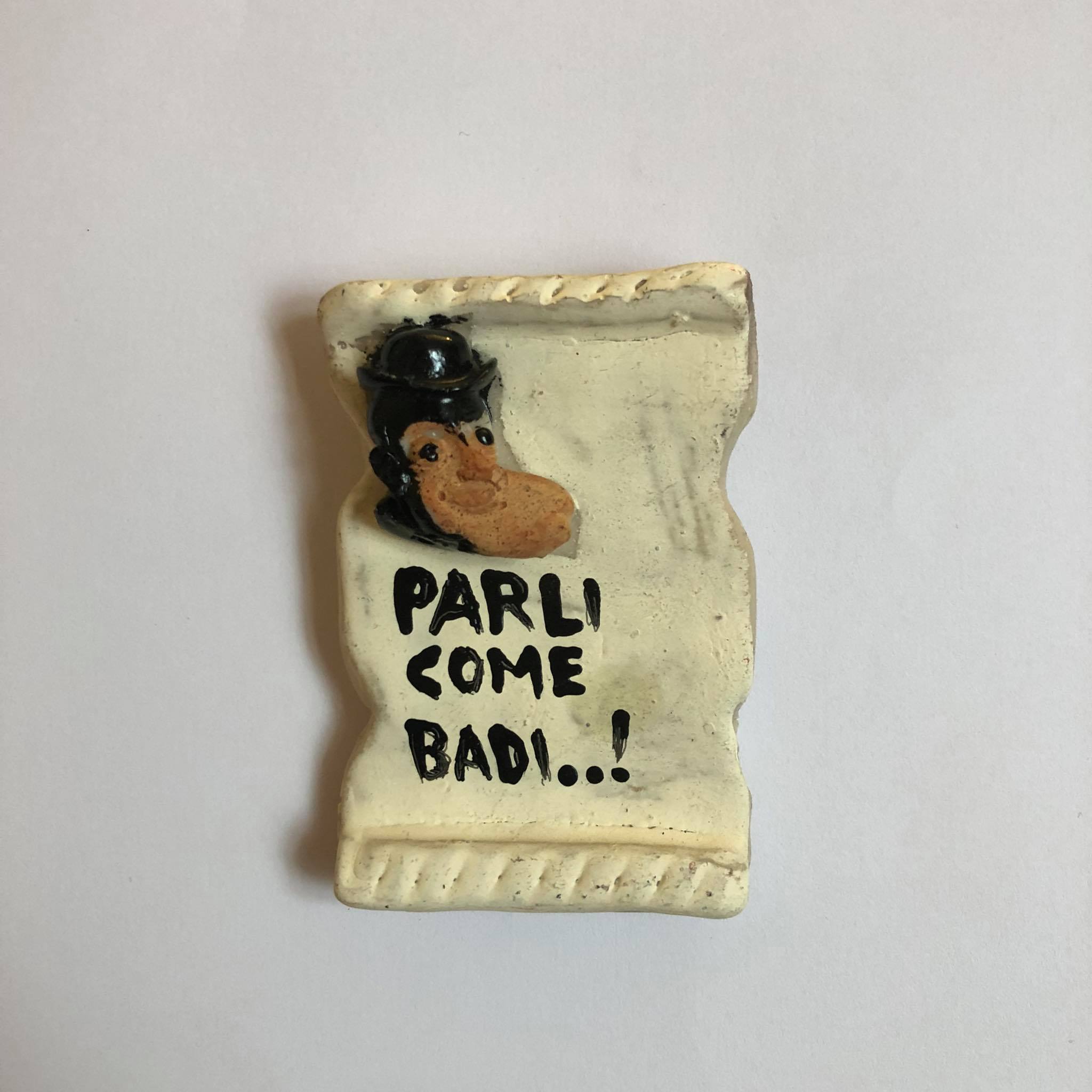 MAGNES NA LODÓWKĘ PARLI COME BADI WŁOCHY KSIĄŻKA 5152