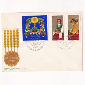 Fi 1545-1547 FDC Dożynki
