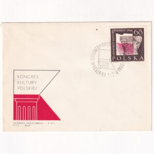 Fi 1566 FDC Kongres Kultury Polskiej