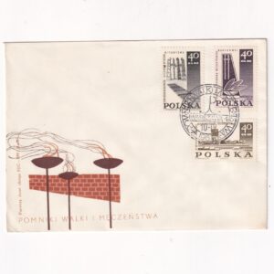 Fi 1609-1611 FDC Pomniki walki i męczeństwa (III)