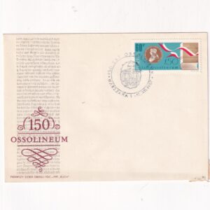 Fi 1669 FDC 150. rocznica "Ossolineum"