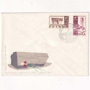 Fi 1671-1672 FDC Pomniki walki i męczeństwa (V)