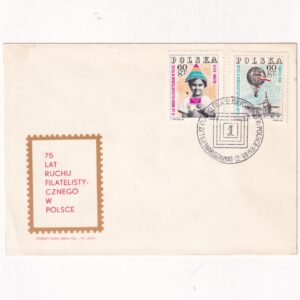 Fi 1705-1706 FDC 75 lat ruchu filatelistycznego w Polsce