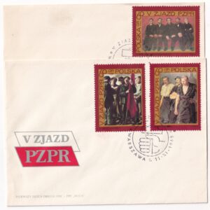 Fi 1735-1737 FDC V Zjazd PZPR