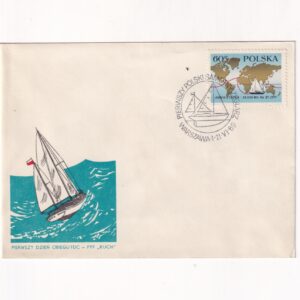 Fi 1777 FDC Rejs kpt. Leonida Teligi dookoła świata