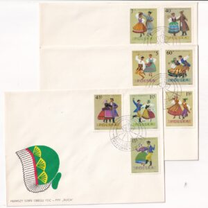 Fi 1804-1811 FDC Polskie stroje ludowe
