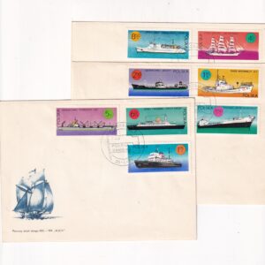 Fi 1903-1910 FDC Statki pod polską banderą