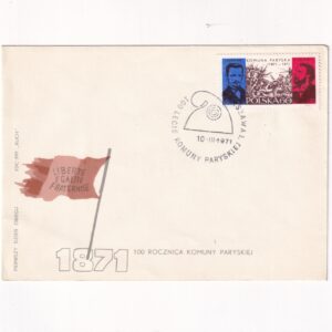Fi 1919 FDC 100. rocznica Komuny Paryskiej