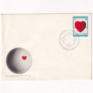 Fi 2001 FDC Światowy Miesiąc Serca