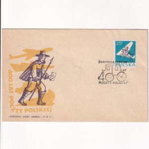 Fi 900 FDC 400-lecie Poczty Polskiej