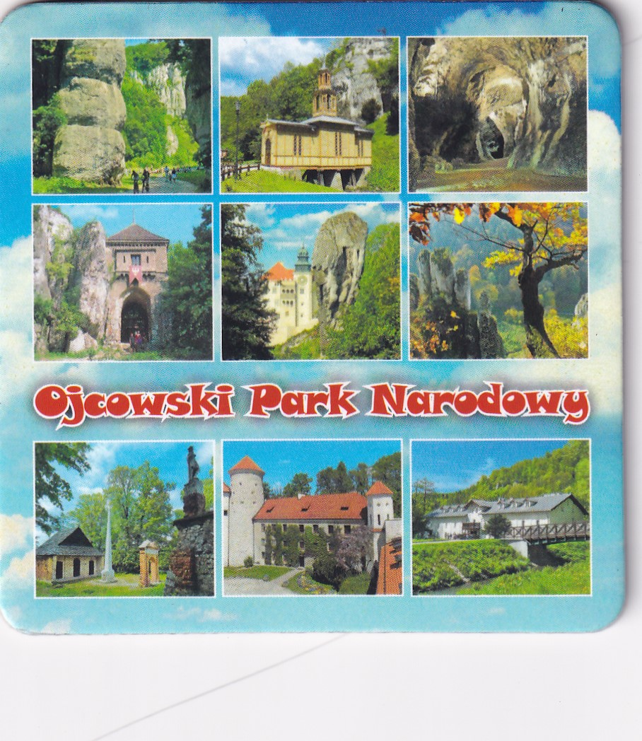 MAGNES NA LODÓWKĘ MAGNETKA OJCOWSKI PARK NARODOWY PAKIET 10sztuk 6265