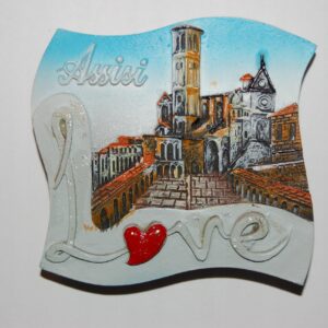 MAGNES NA LODÓWKĘ MAGNETKA ASSISI WŁOCHY 2202