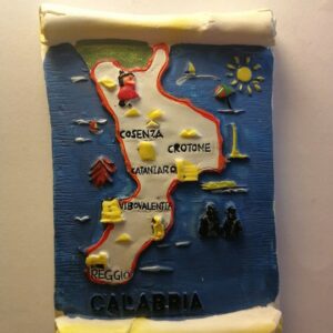 MAGNES NA LODÓWKĘ MAGNETKA CALABRIA WŁOCHY 1370