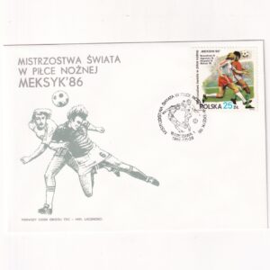 Fi 2880 FDC Mistrzostwa Świata w piłce nożnej w Meksyku