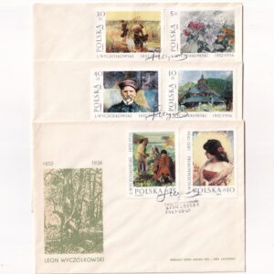 Fi 2934-2939 FDC Malarstwo polskie - Leon Wyczółkowski