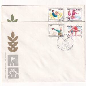 Fi 2970-2973 FDC Sportowe sukcesy Polaków