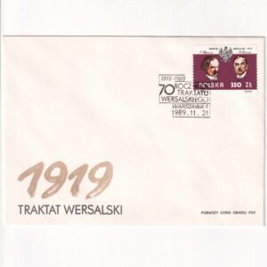 Fi 3083 FDC 70. rocznica Traktatu Wersalskiego