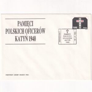 Fi 3126 FDC 50. rocznica męczeńskiej śmierci polskich oficerów w Katyniu