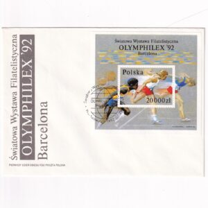 Fi 3244B FDC Światowa Wystawa Filatelistyczna "Olymphilex '92" w Barcelonie