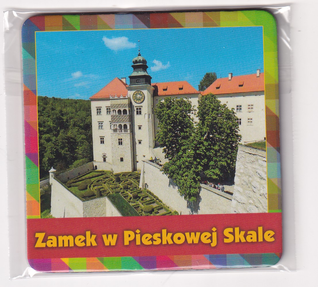 MAGNES NA LODÓWKĘ PIESKOWA SKAŁA ZAMEK 10 sztuk (nr 6681)