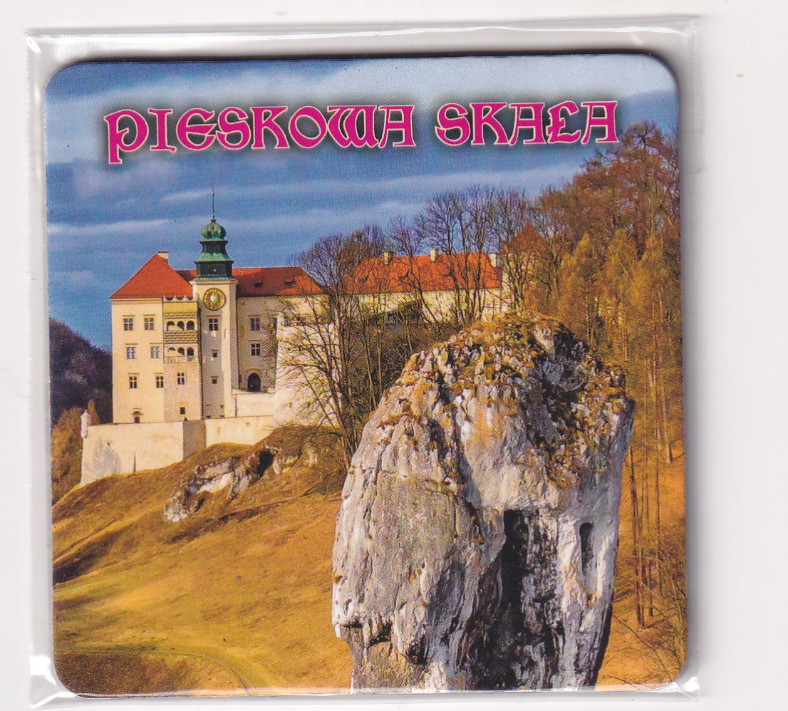 MAGNES NA LODÓWKĘ PIESKOWA SKAŁA ZAMEK 10 sztuk (nr 6682)