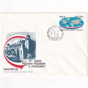 Fi 3249 FDC Zjazd Polonii i Polaków z Zagranicy